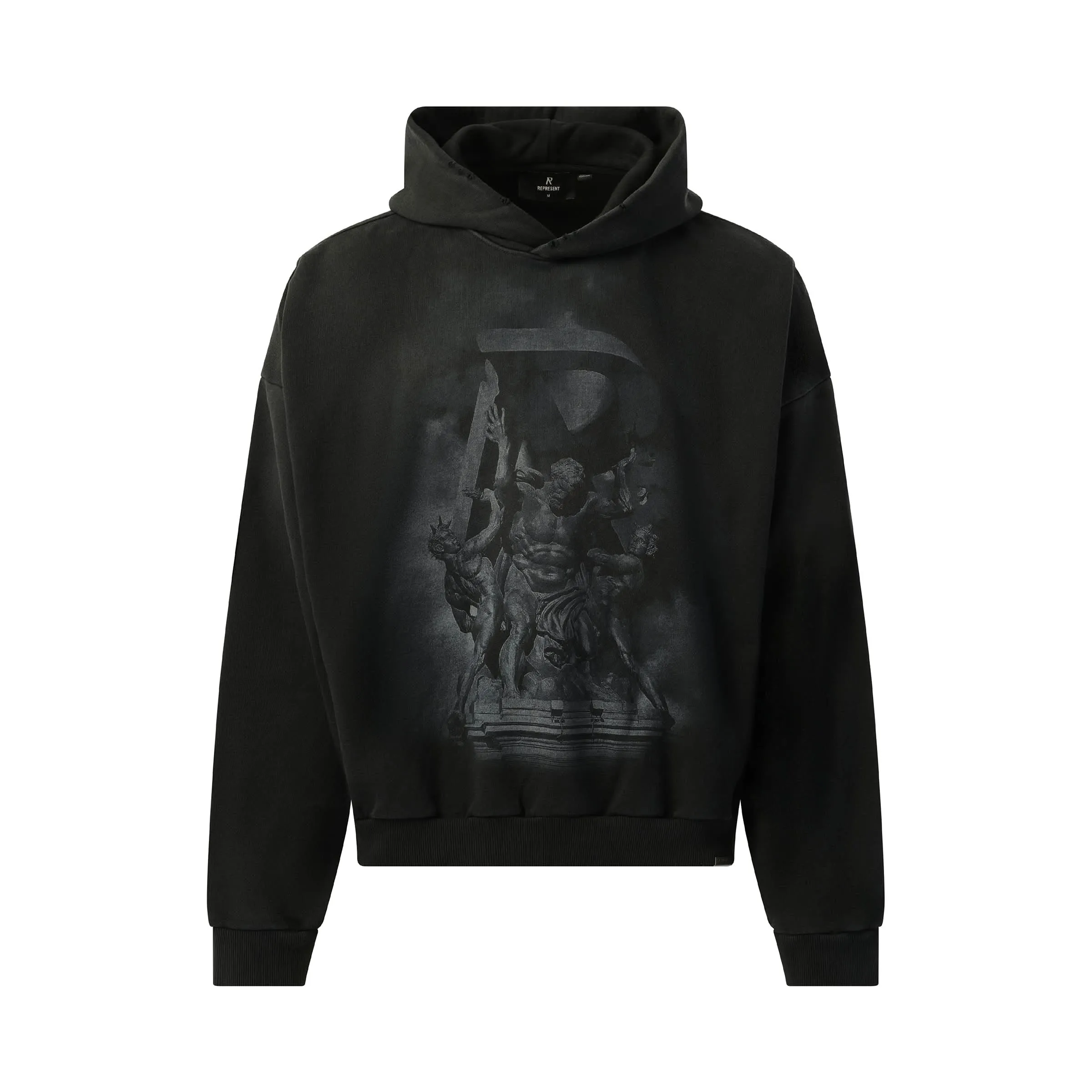 Atlas Hoodie in Stained Black