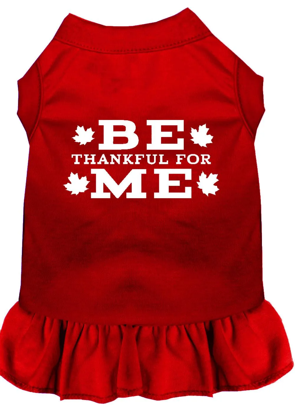 Be Thankful For Me Screen Print Dress Red Lg (14)