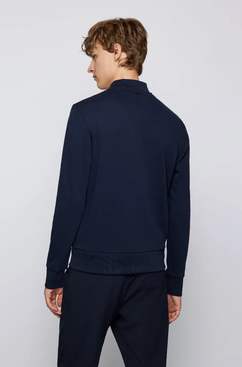 BOSS Skiles 38 Sweatshirt in Dark Blue