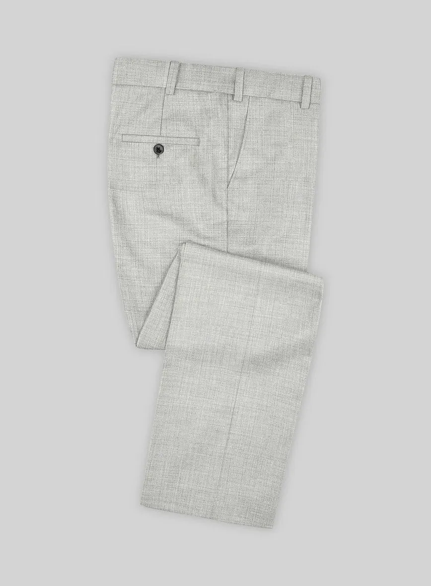 Cloud Gray Wool Pants