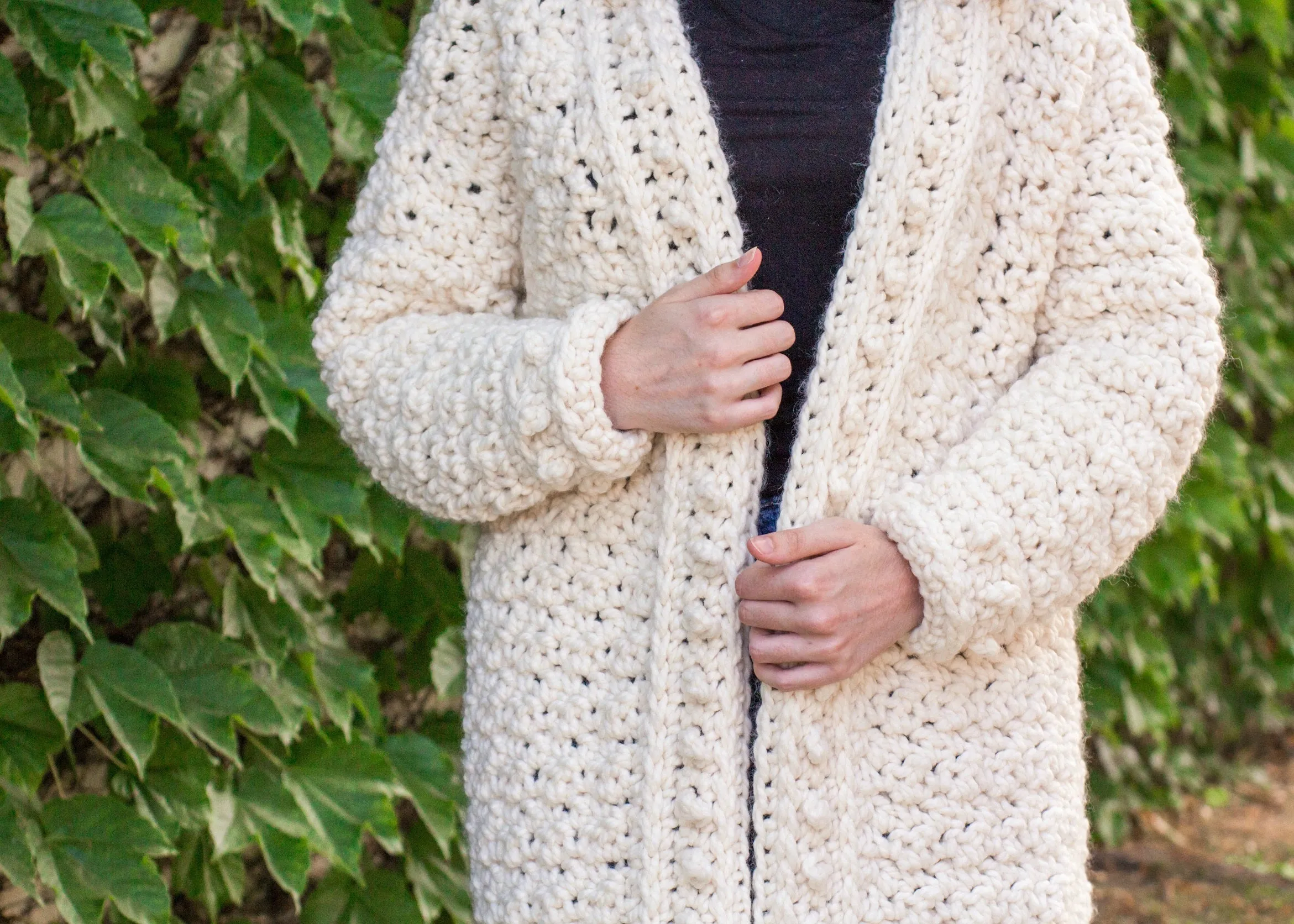 Crochet Kit - Snow Angel Cardigan