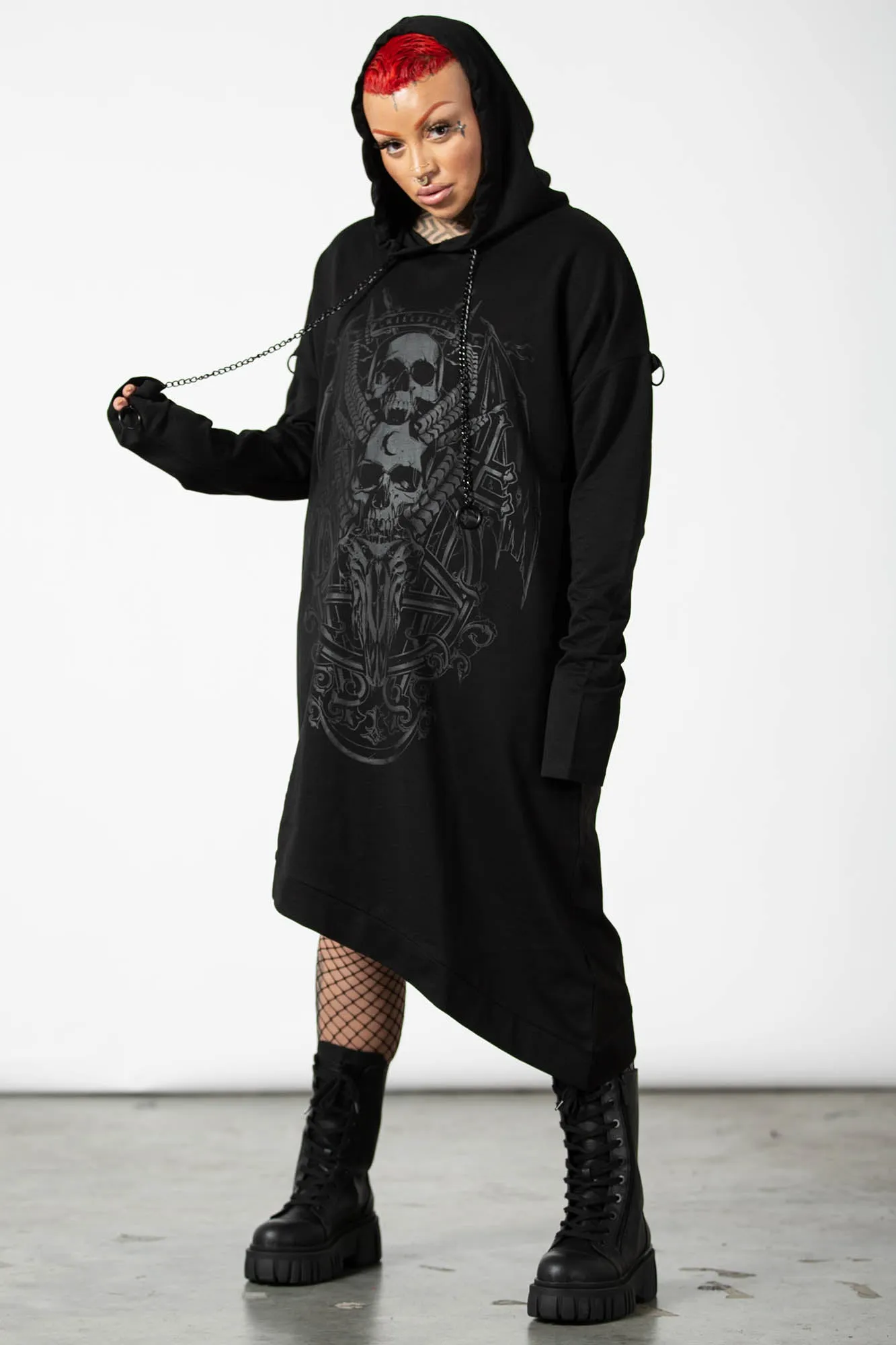 Dispare Asymmetrical Hoodie