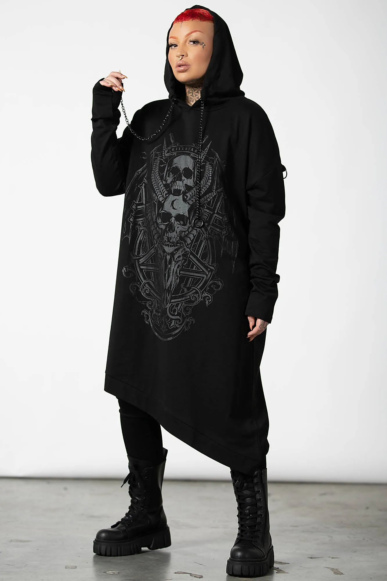 Dispare Asymmetrical Hoodie