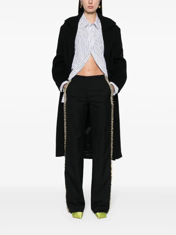 DRIES VAN NOTEN - Women Embellished Trousers