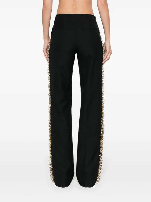 DRIES VAN NOTEN - Women Embellished Trousers