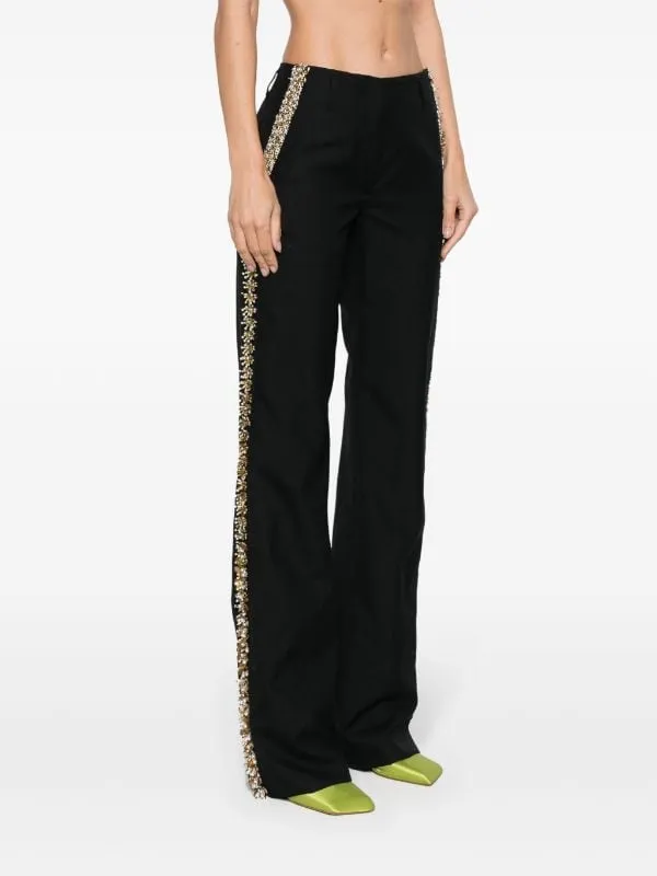 DRIES VAN NOTEN - Women Embellished Trousers