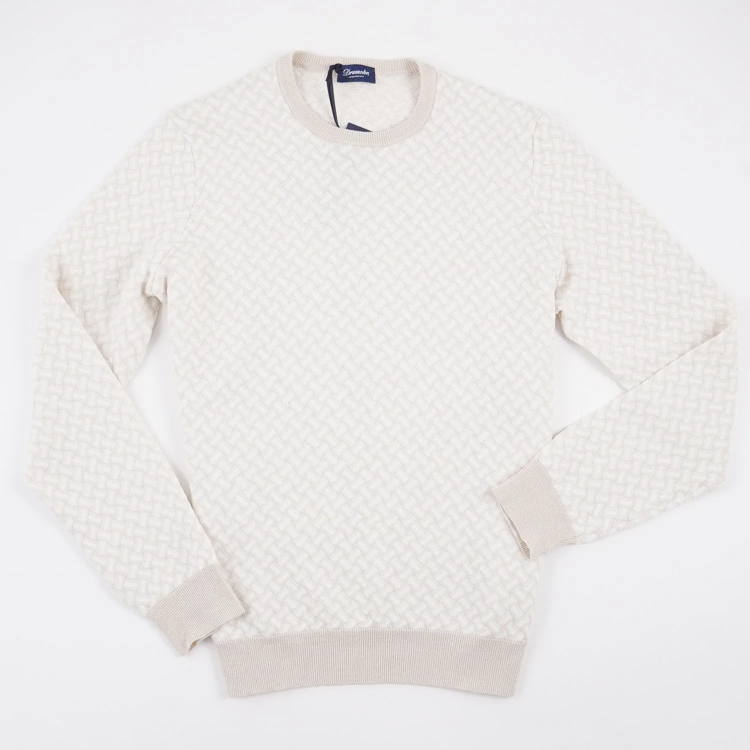 Drumohr 'Biscottino' Cotton and Linen Sweater