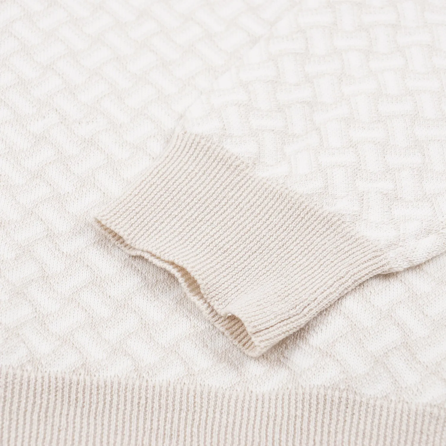 Drumohr 'Biscottino' Cotton and Linen Sweater