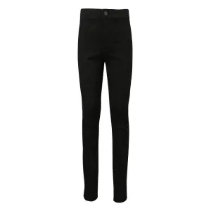 GIRLS SLIM FIT TROUSER - BLACK