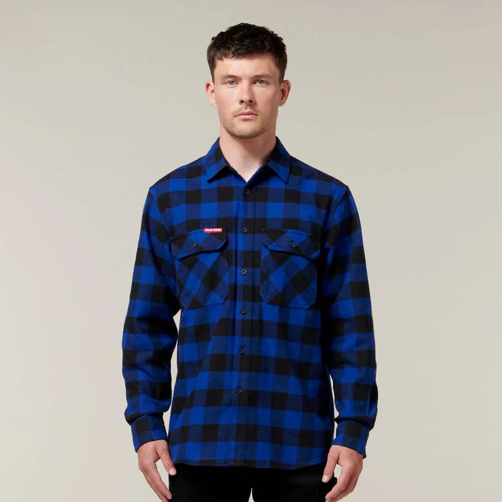 Hard Yakka Long Sleeve Check Flannel Shirt  Y07295