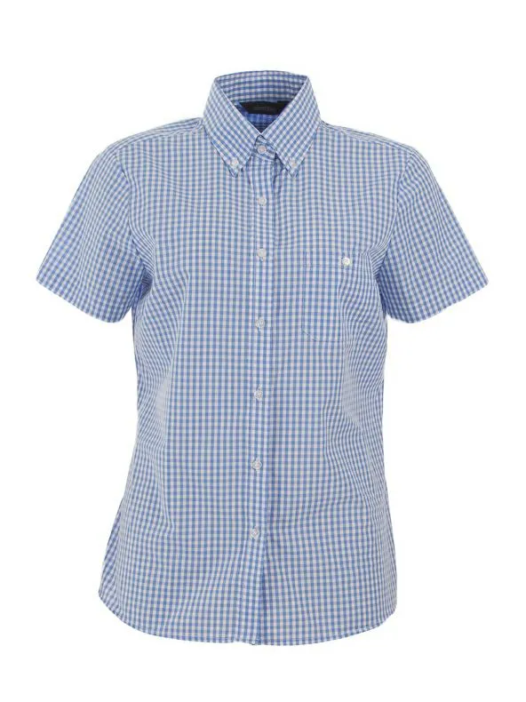 Identitee W47 Millardn Ladies Short Sleeve Check