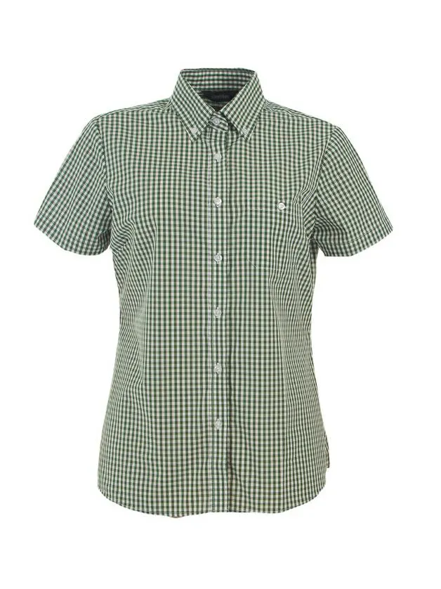 Identitee W47 Millardn Ladies Short Sleeve Check