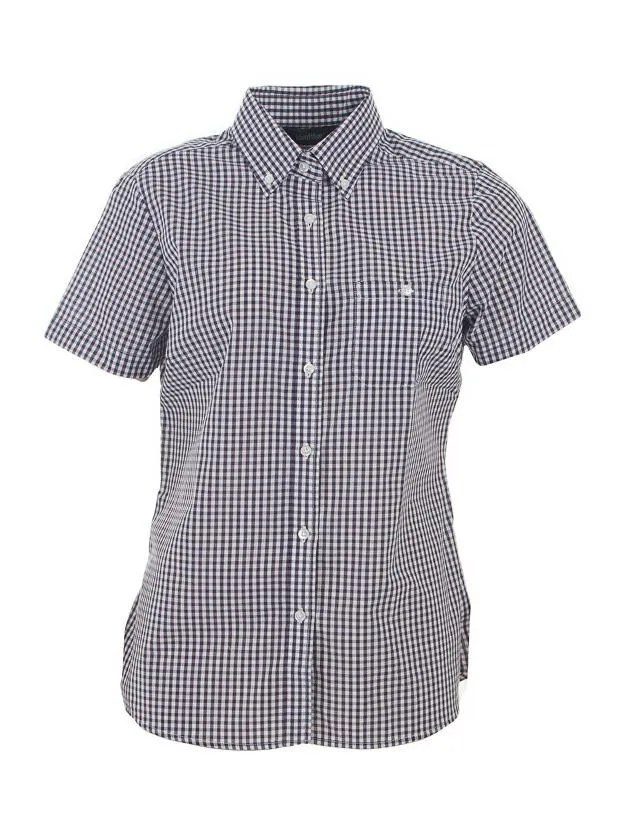 Identitee W47 Millardn Ladies Short Sleeve Check