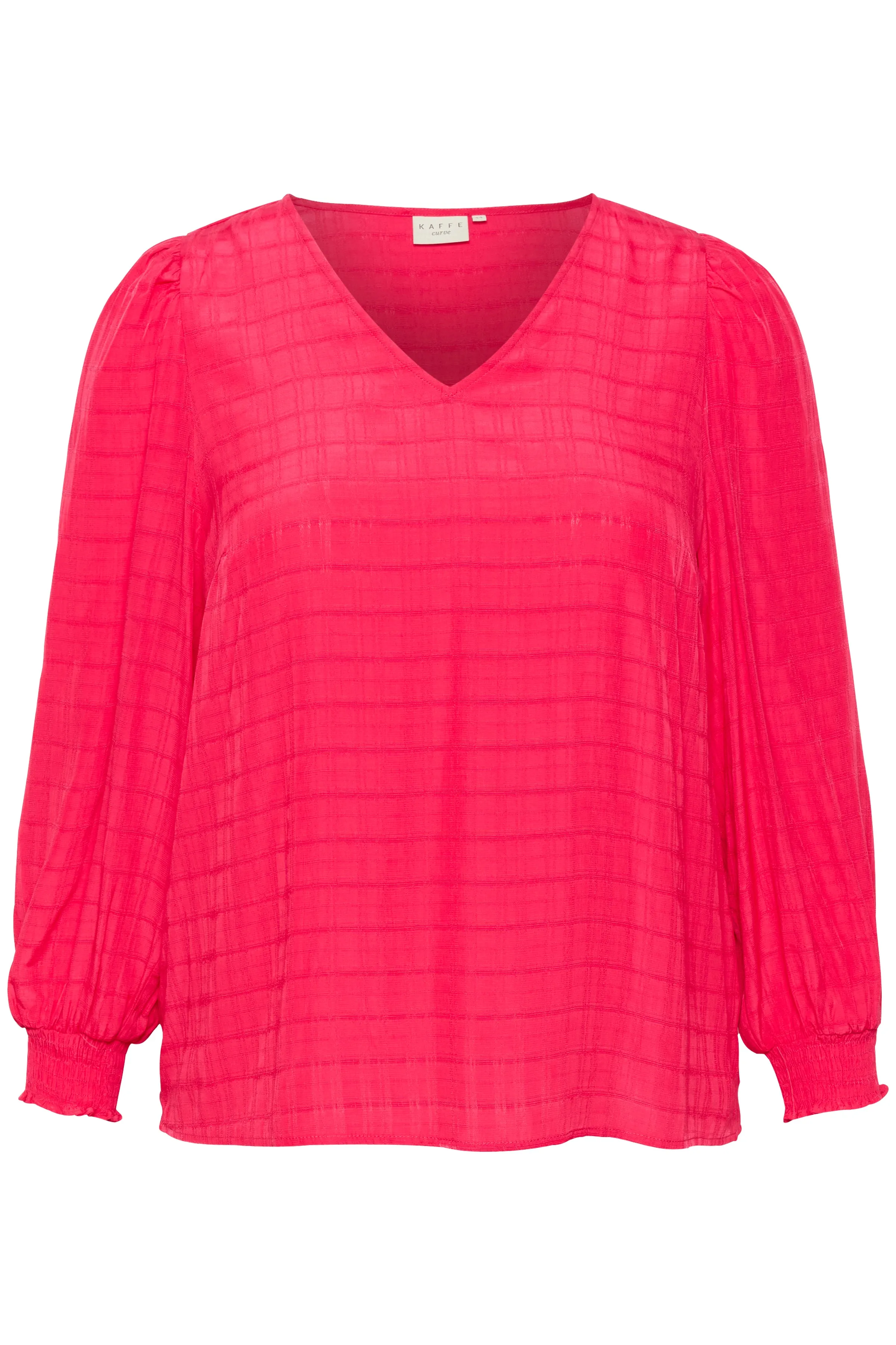 Kaffe Curve Lisana Blouse in Pink