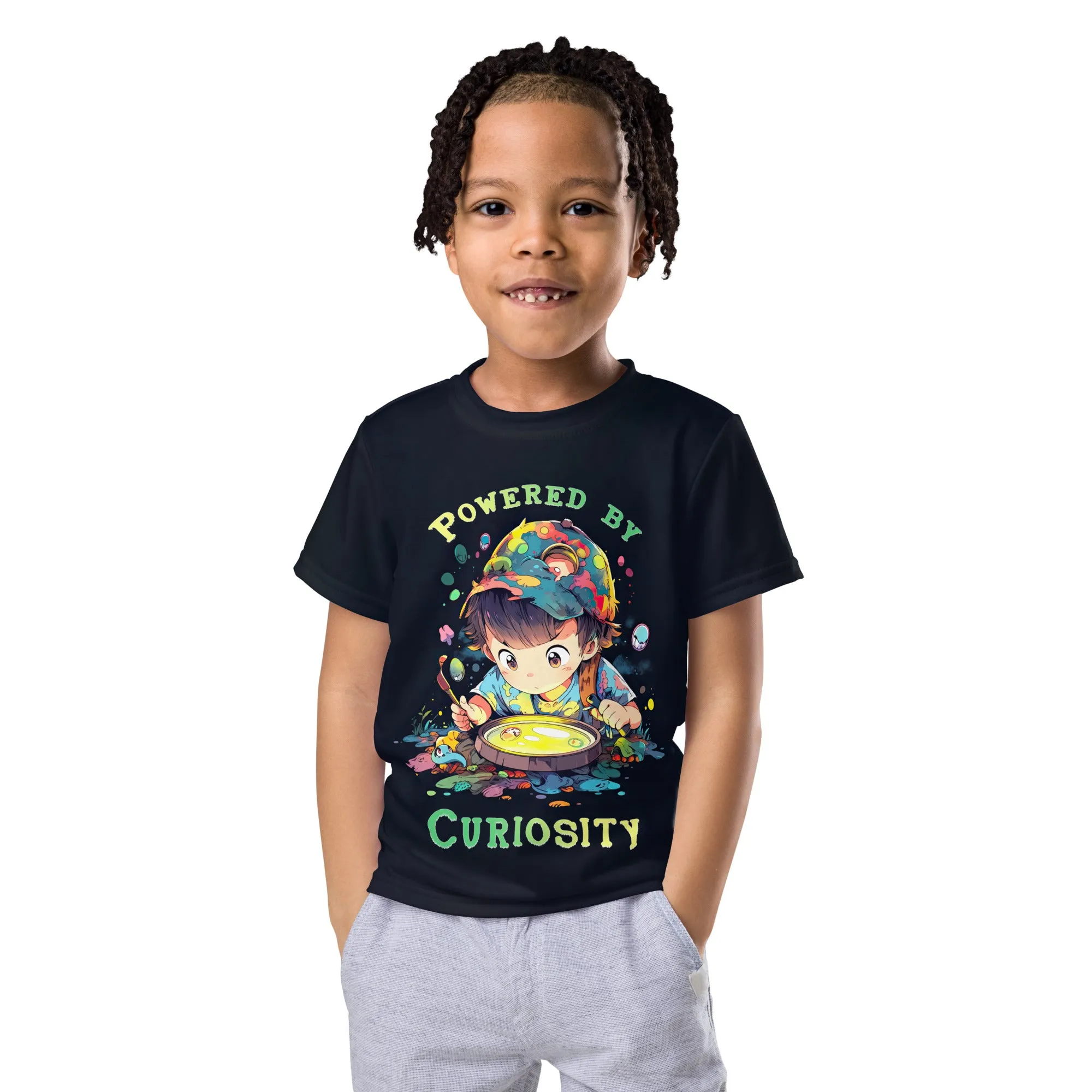 Kids T-Shirt Colorful Curiosity