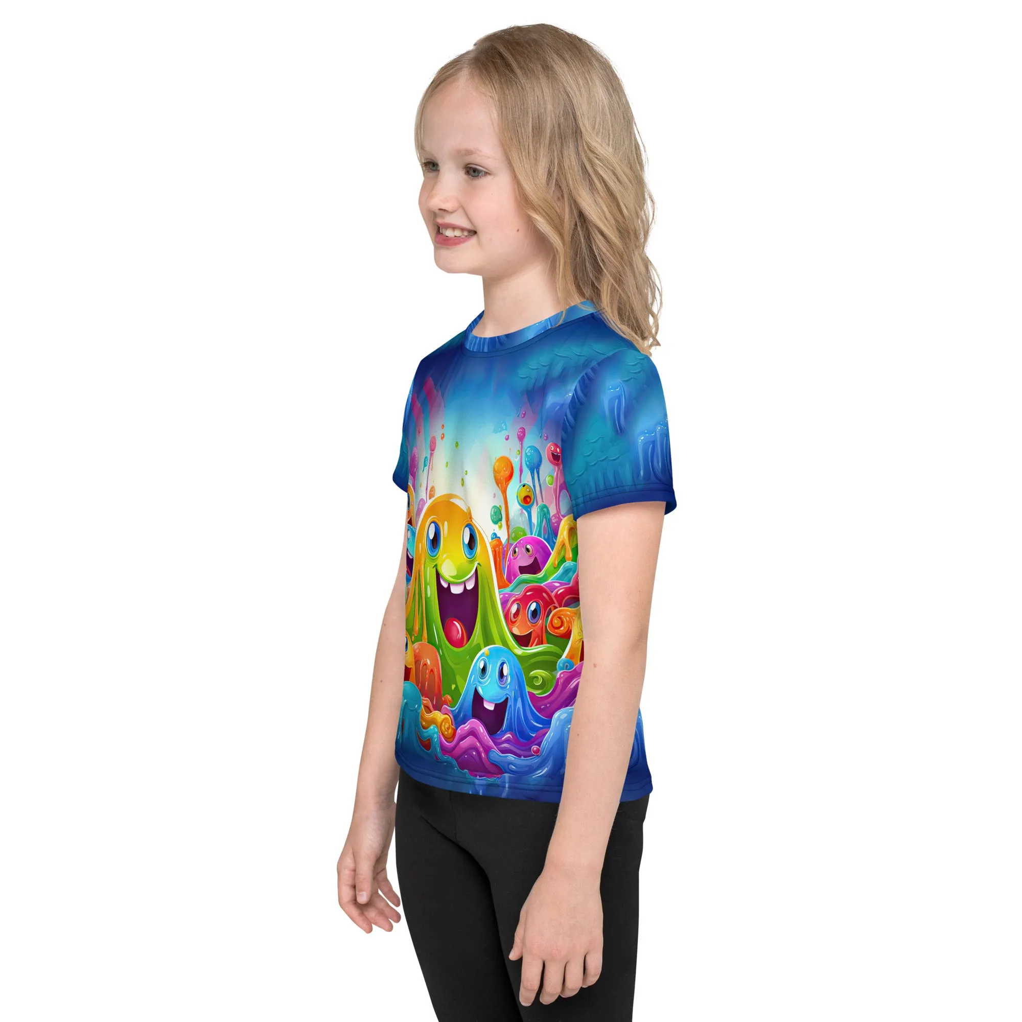 Kids T-Shirt Microscopic Flu