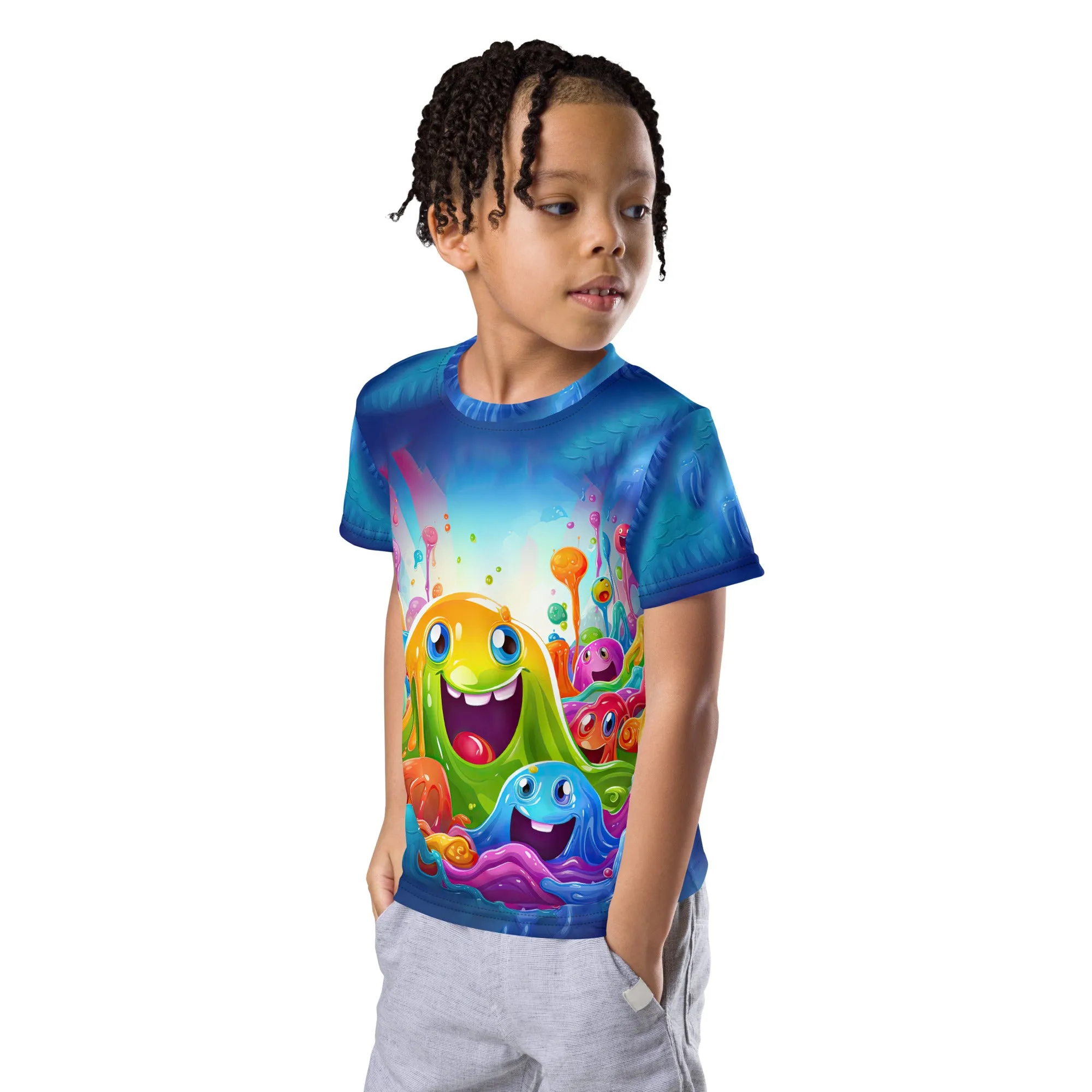 Kids T-Shirt Microscopic Flu