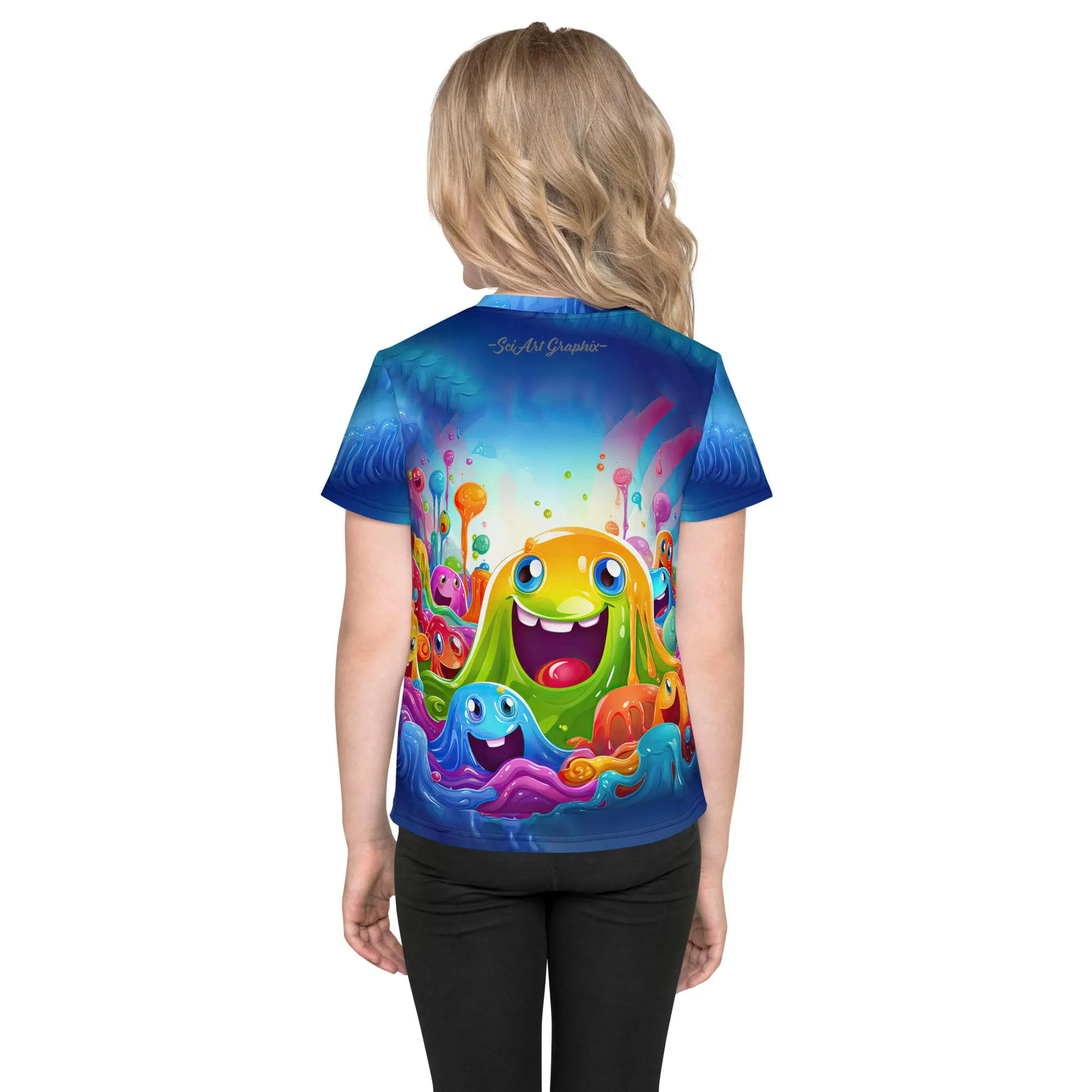 Kids T-Shirt Microscopic Flu