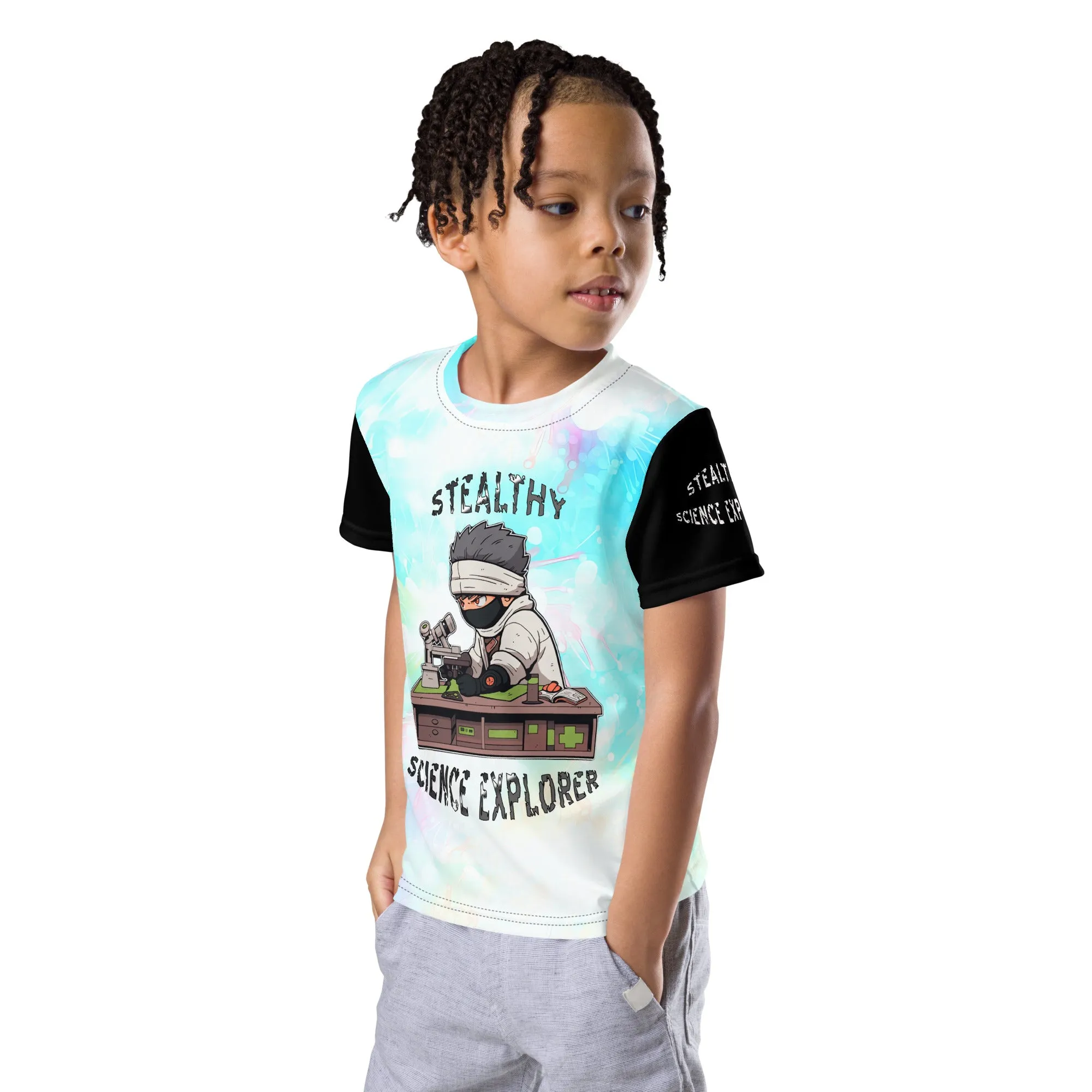 Kids T-Shirt Stealthy Science Explorer