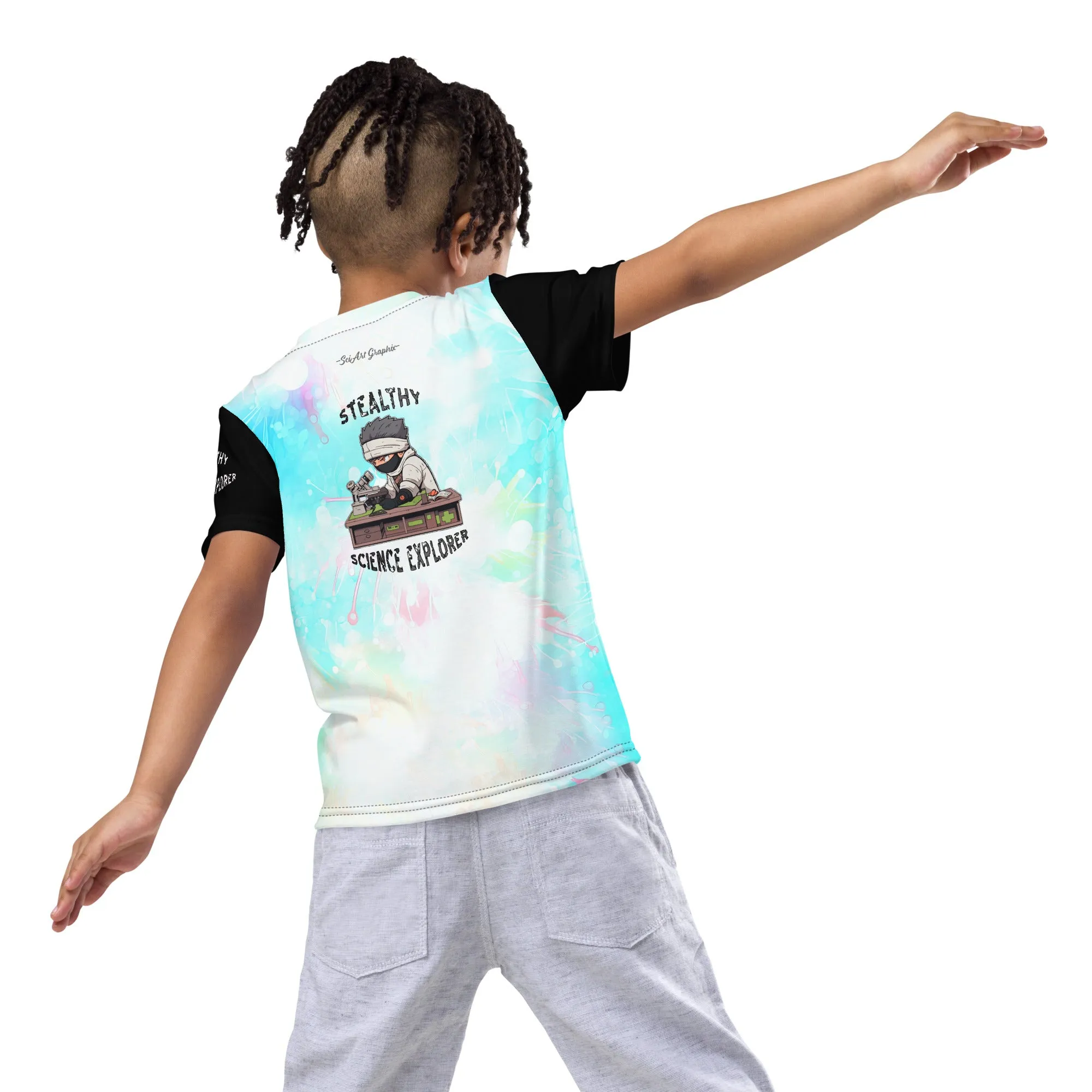 Kids T-Shirt Stealthy Science Explorer