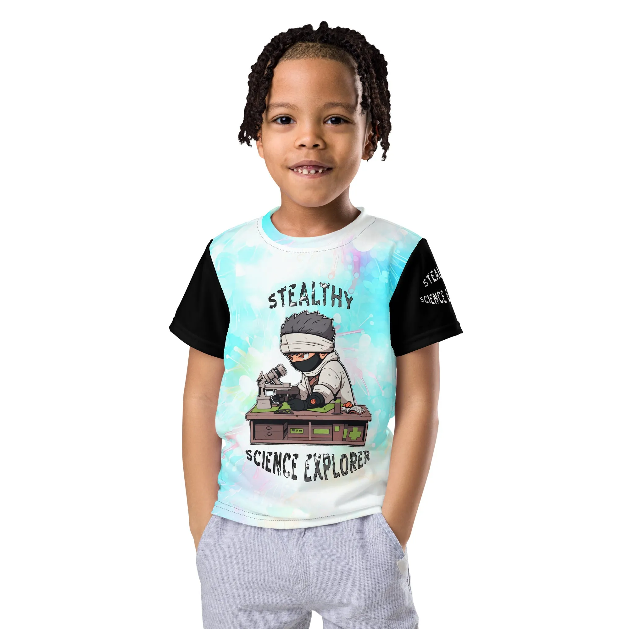 Kids T-Shirt Stealthy Science Explorer