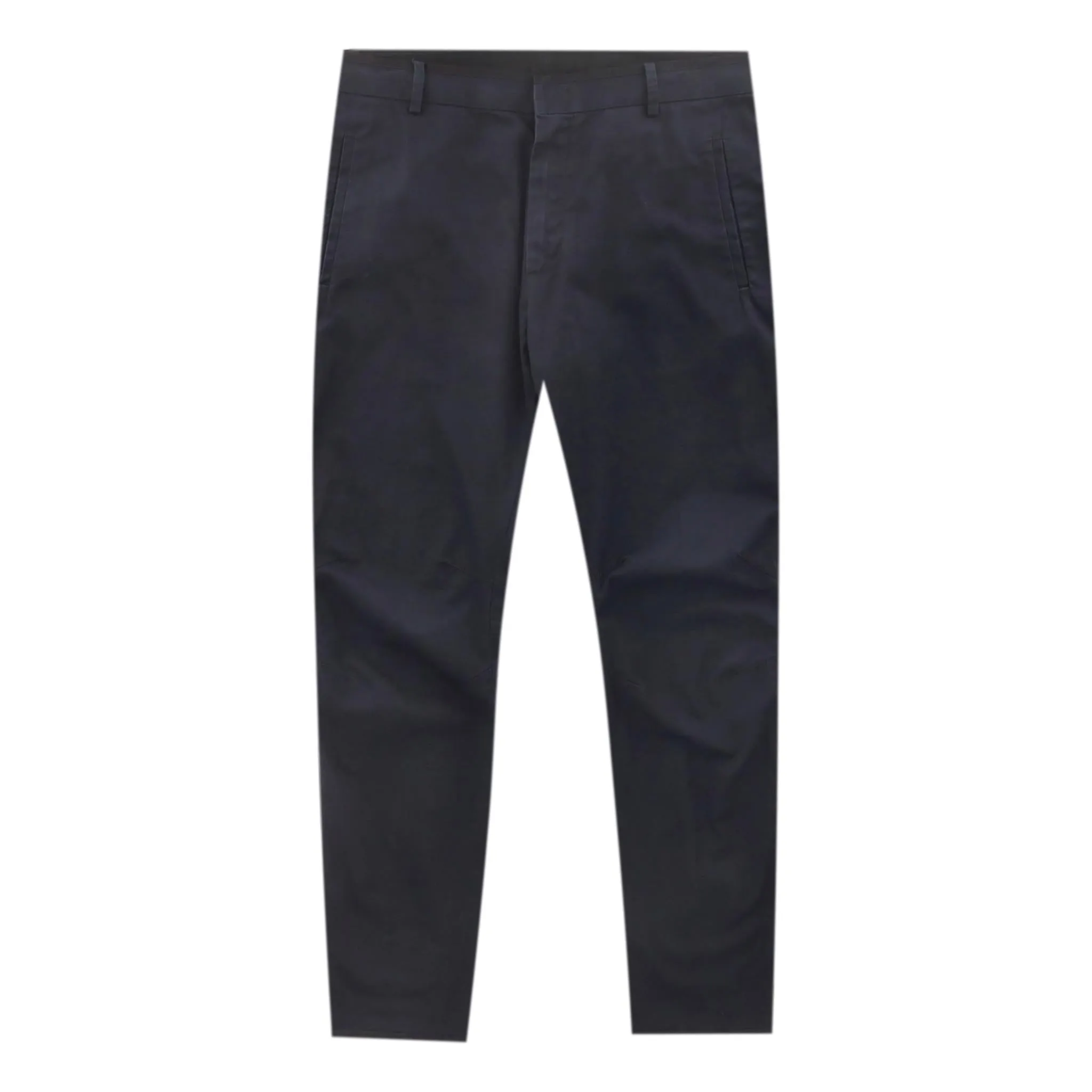 Lanvin Cotton Trousers With Zipped Cuffs. Size 50IT