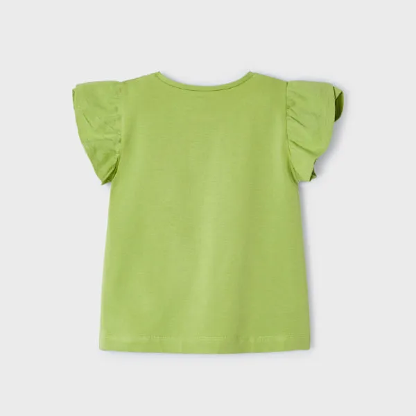 LEMON CAP SLEEVE BLOUSE FOR GIRLS