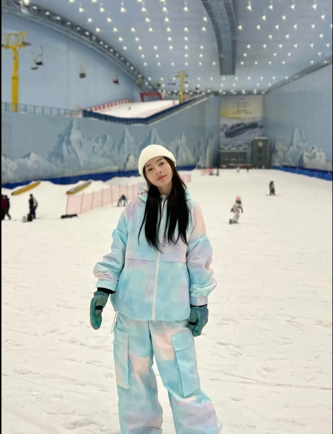 LMD Snow Rainbow Ice-Cream Professional Snowboard Jackts & Pants