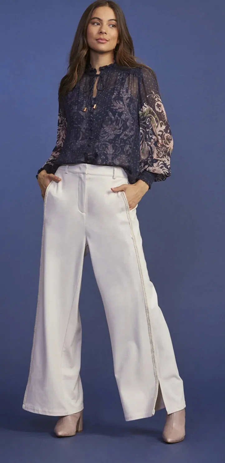 Loobies Story Uma Wide Leg Pant - Indigo