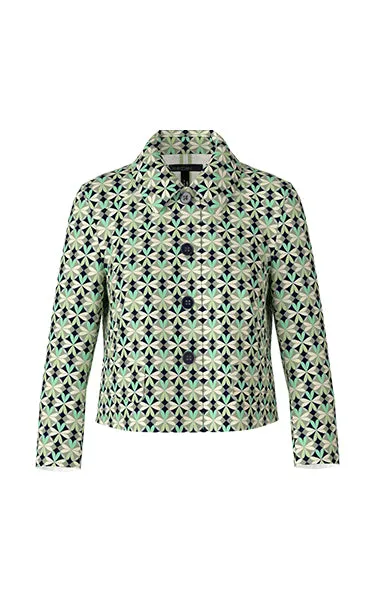 Marccain Mint Print Jacket