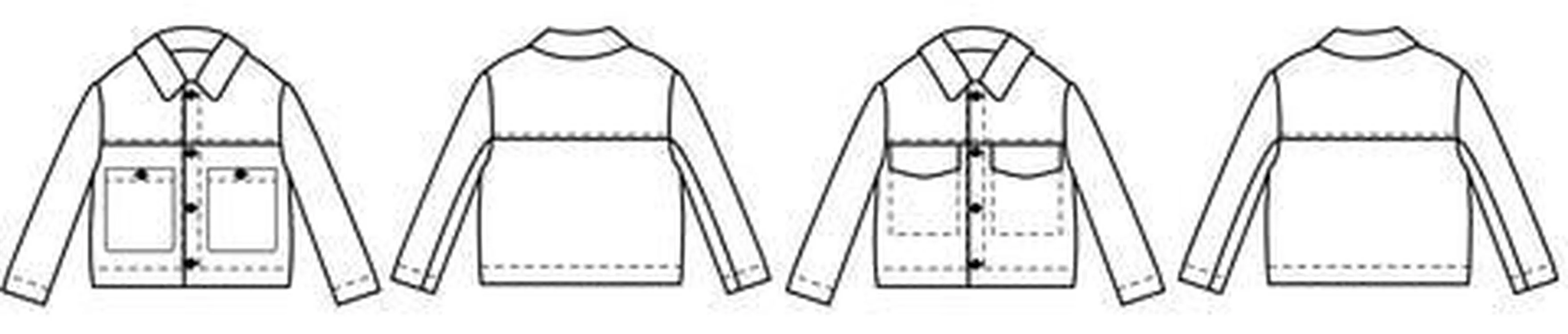 Papercut Patterns, Stacker Jacket