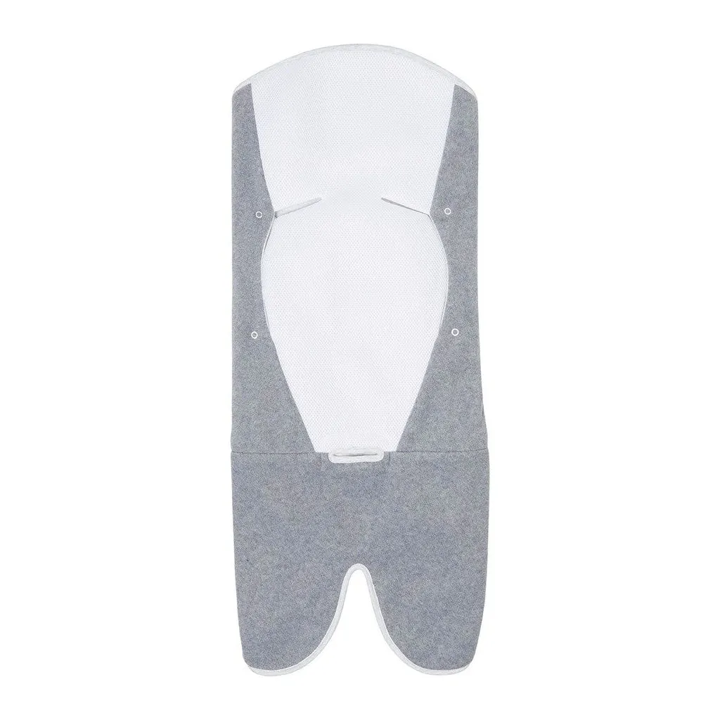 Purflo Cosy Wrap Travel Blanket (Minimal Grey)