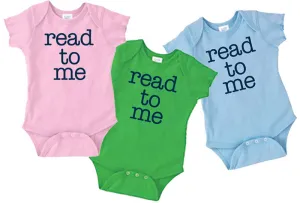 Read To Me Onesies