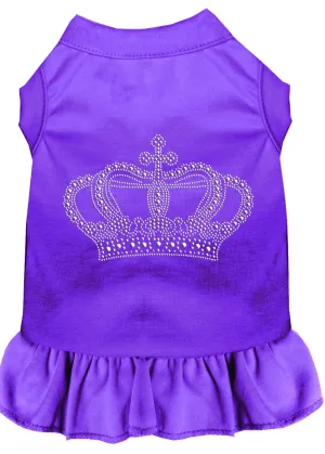 Rhinestone Crown Dress Purple Xxxl (20)