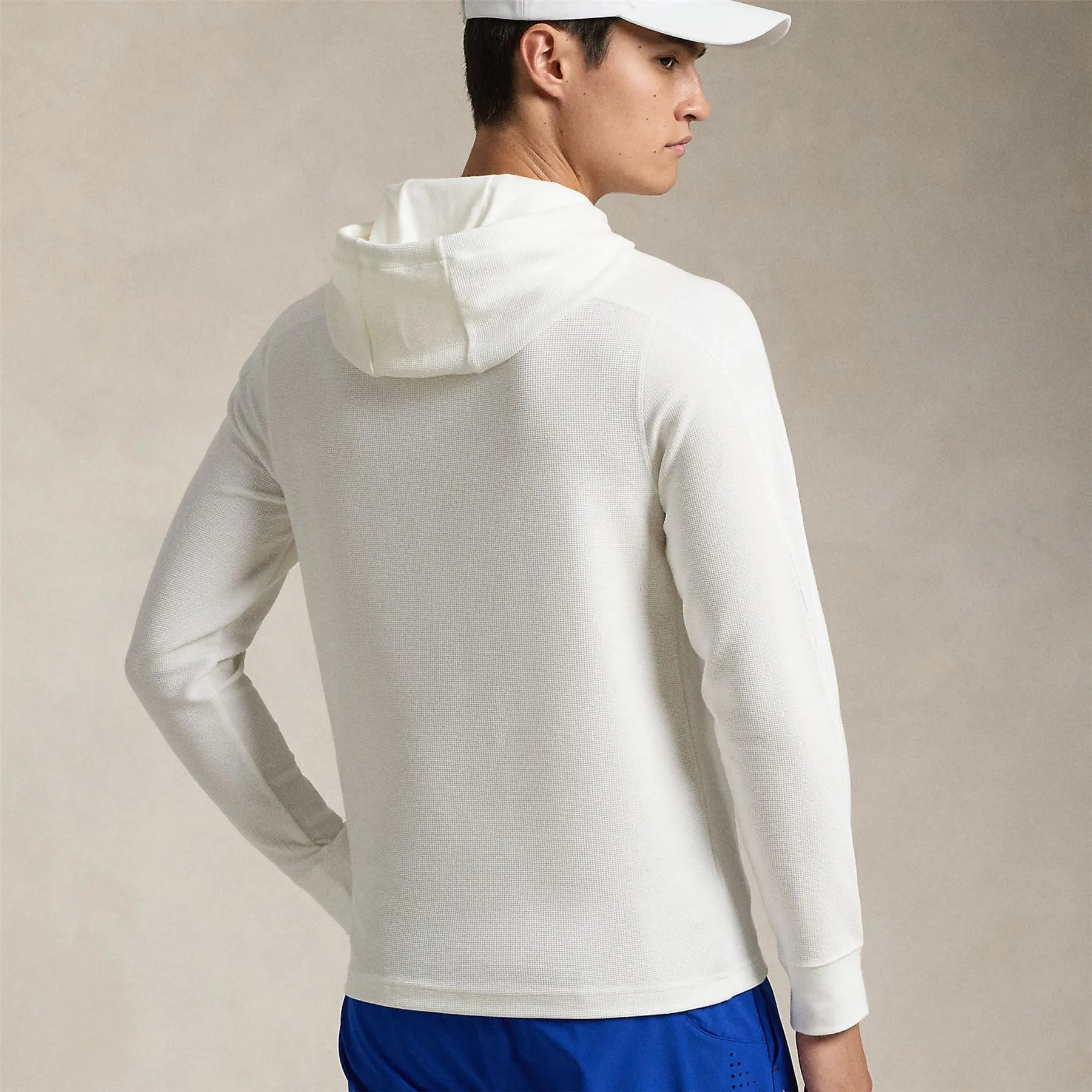 RLX Tech Waffle Hoodie Ceramic White - 2024