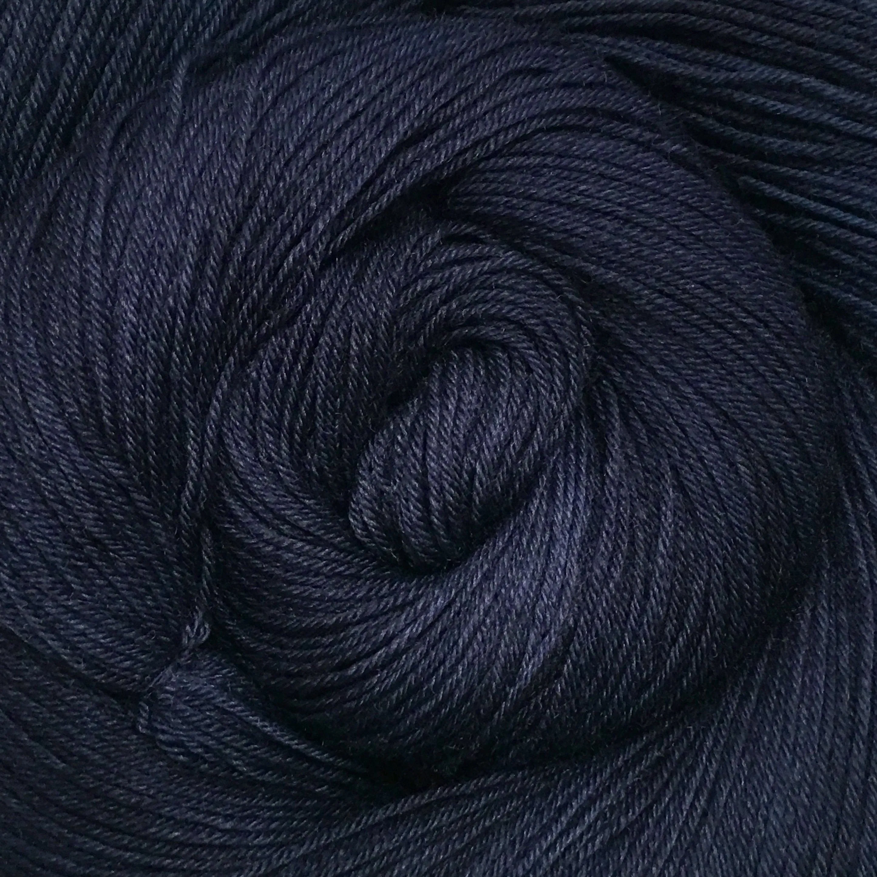 Simply Sock Yarn - Navy Semi Solid