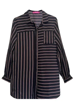 Smart Stripe Blouse