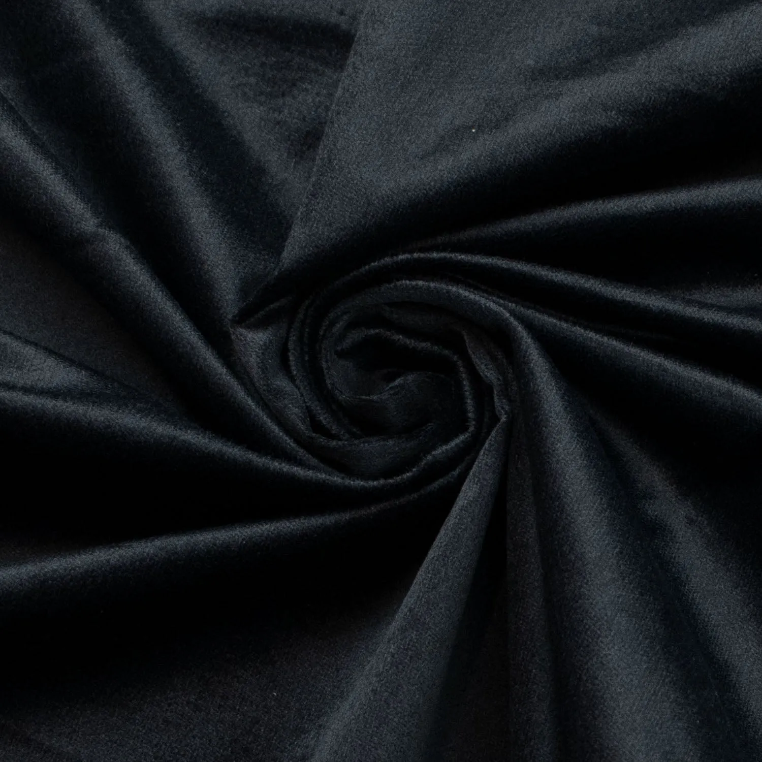 Stretch Cotton Royal Velvet Navy 130CM