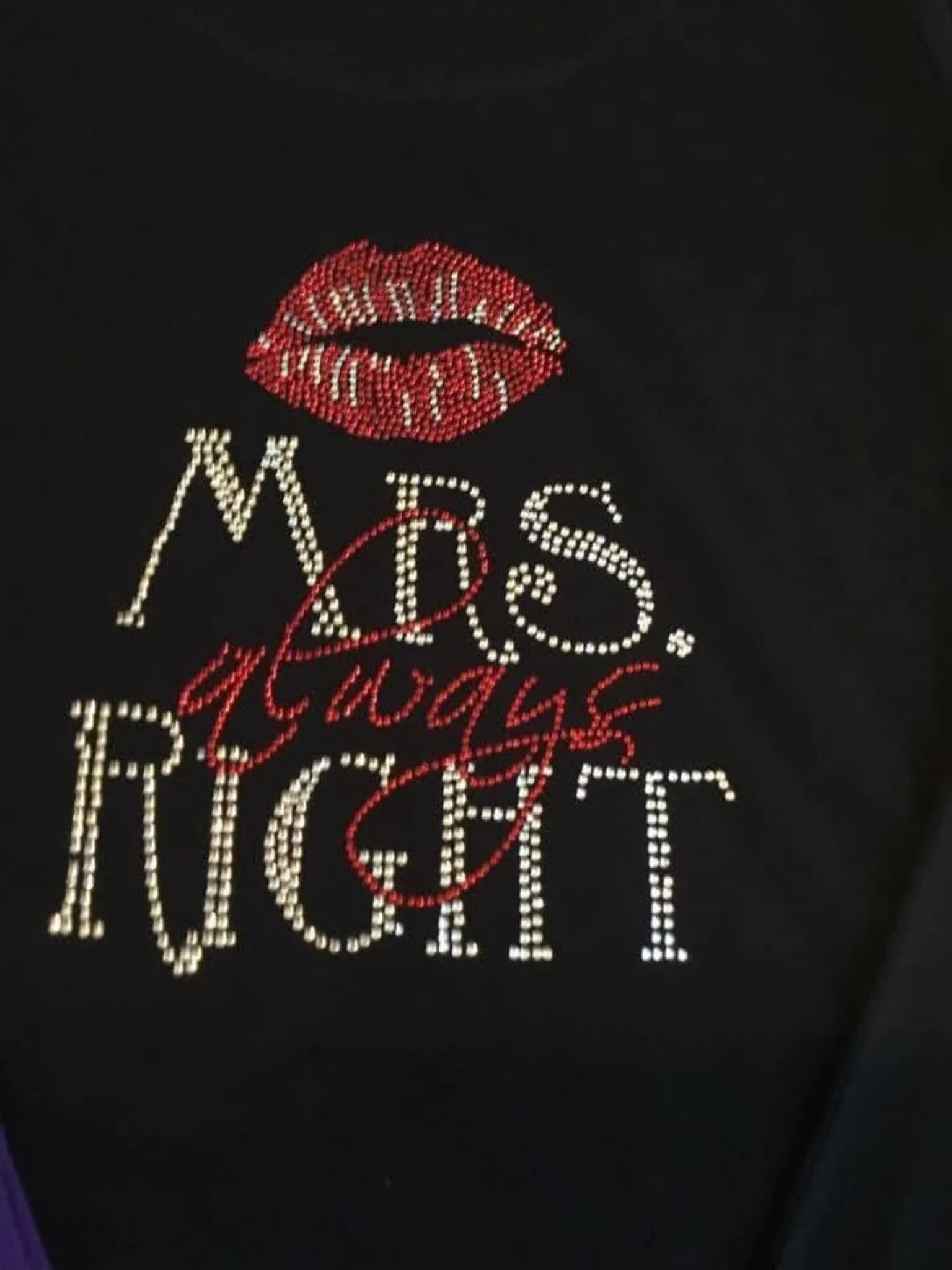 The Blingy T-shirts -Fitted