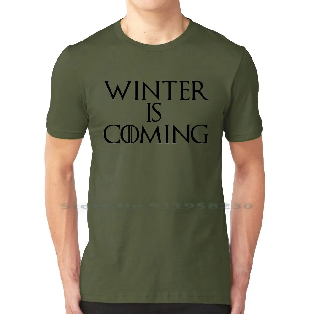 Winter Is coming t-shirt game of thrones (Colors available)