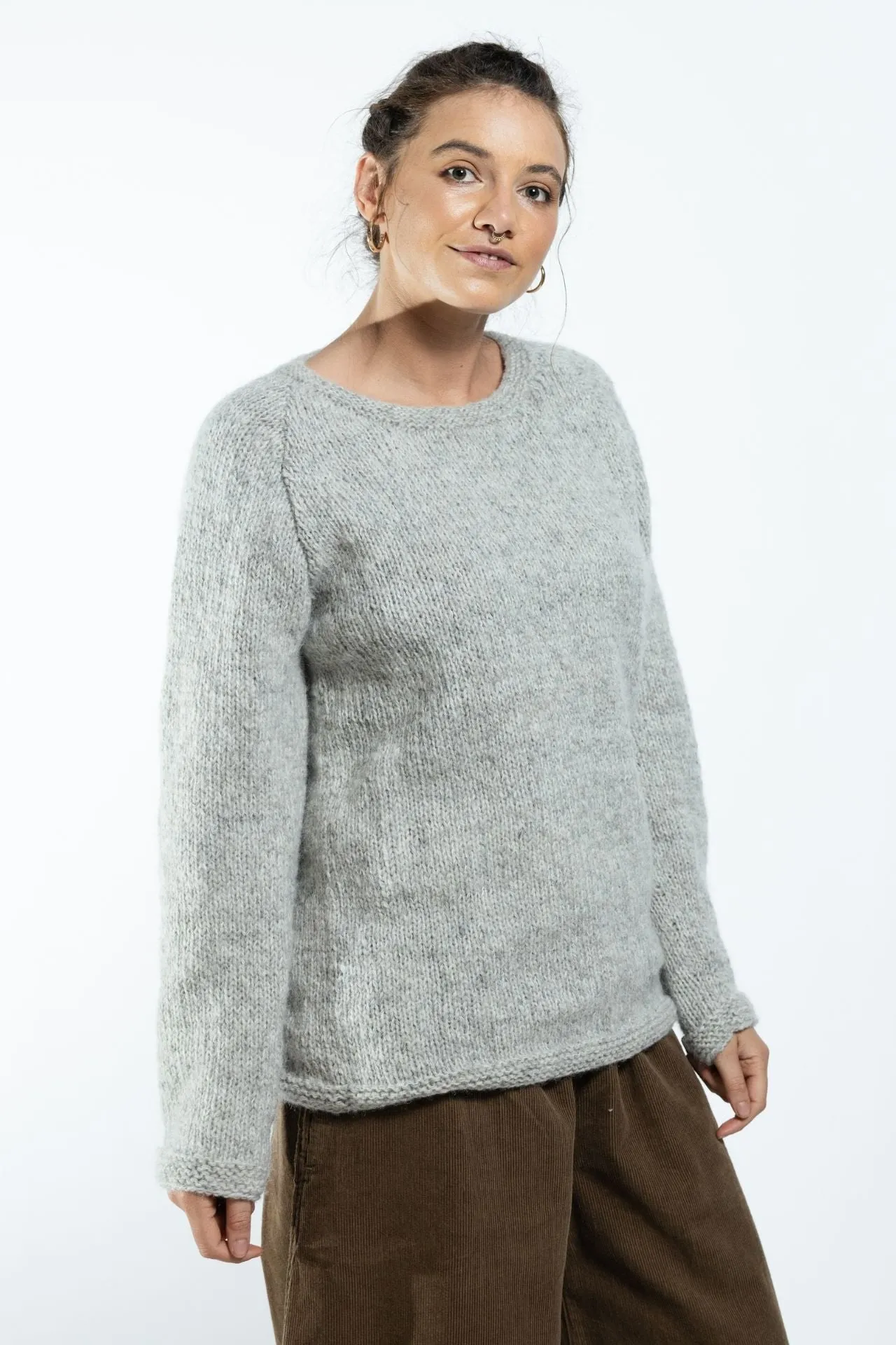 Wool Sweater - Grey