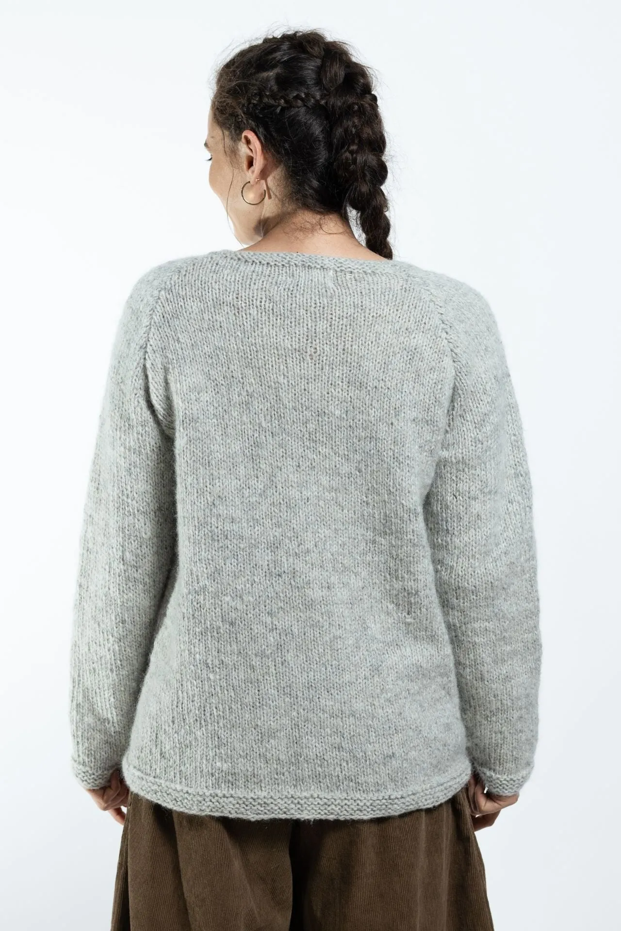 Wool Sweater - Grey