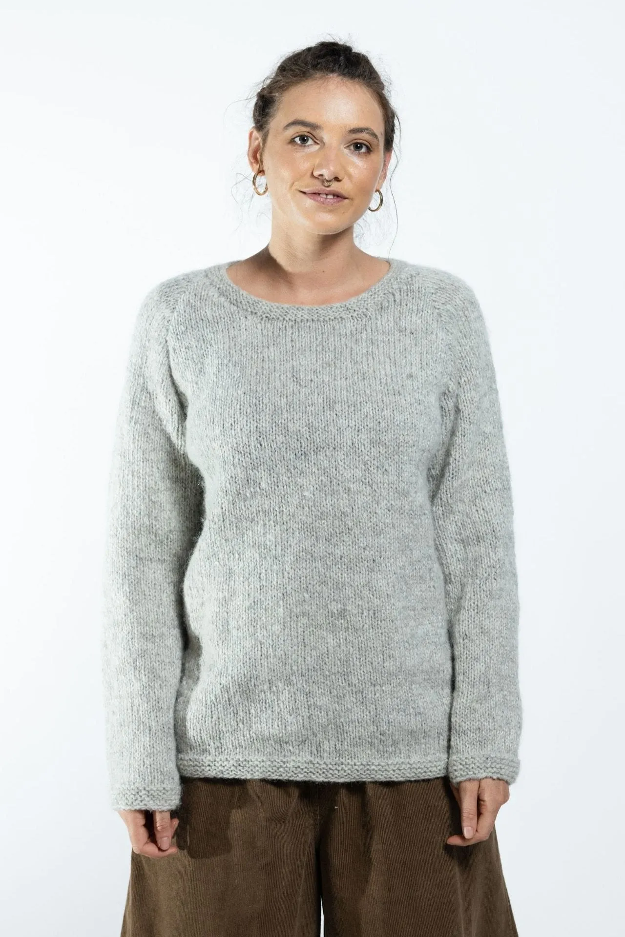 Wool Sweater - Grey