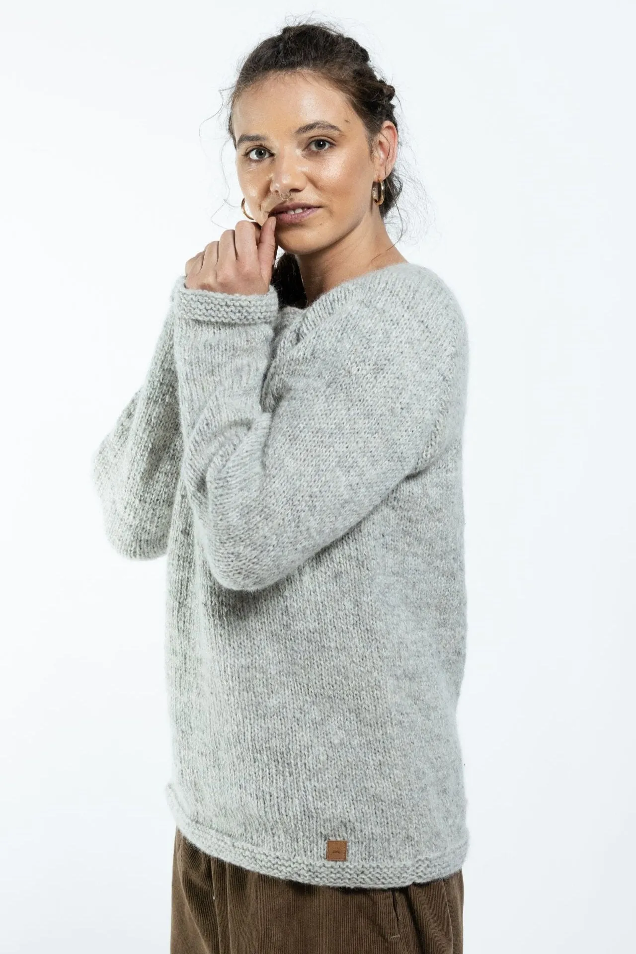 Wool Sweater - Grey