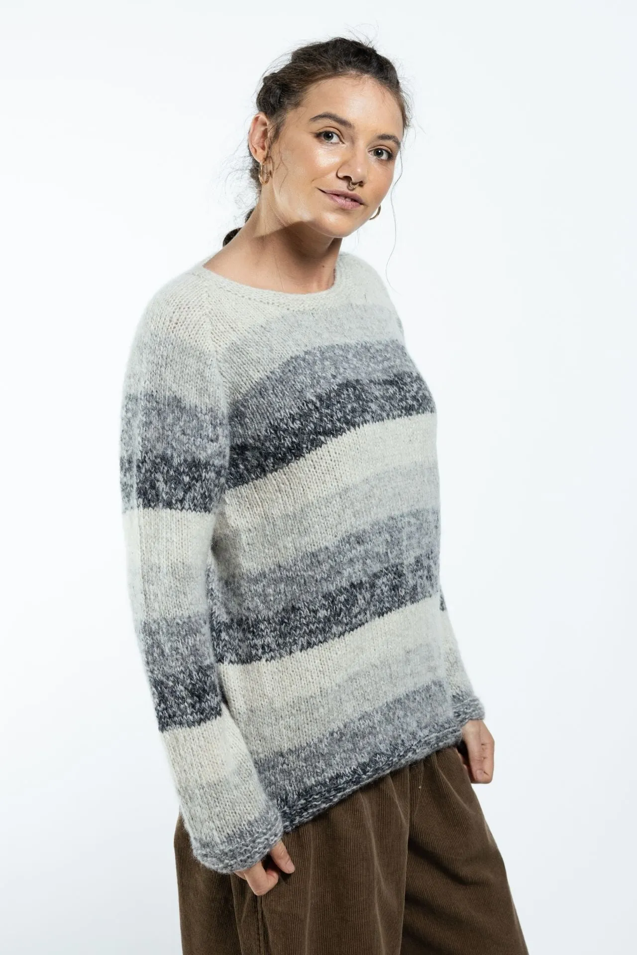 Wool Sweater - Striped