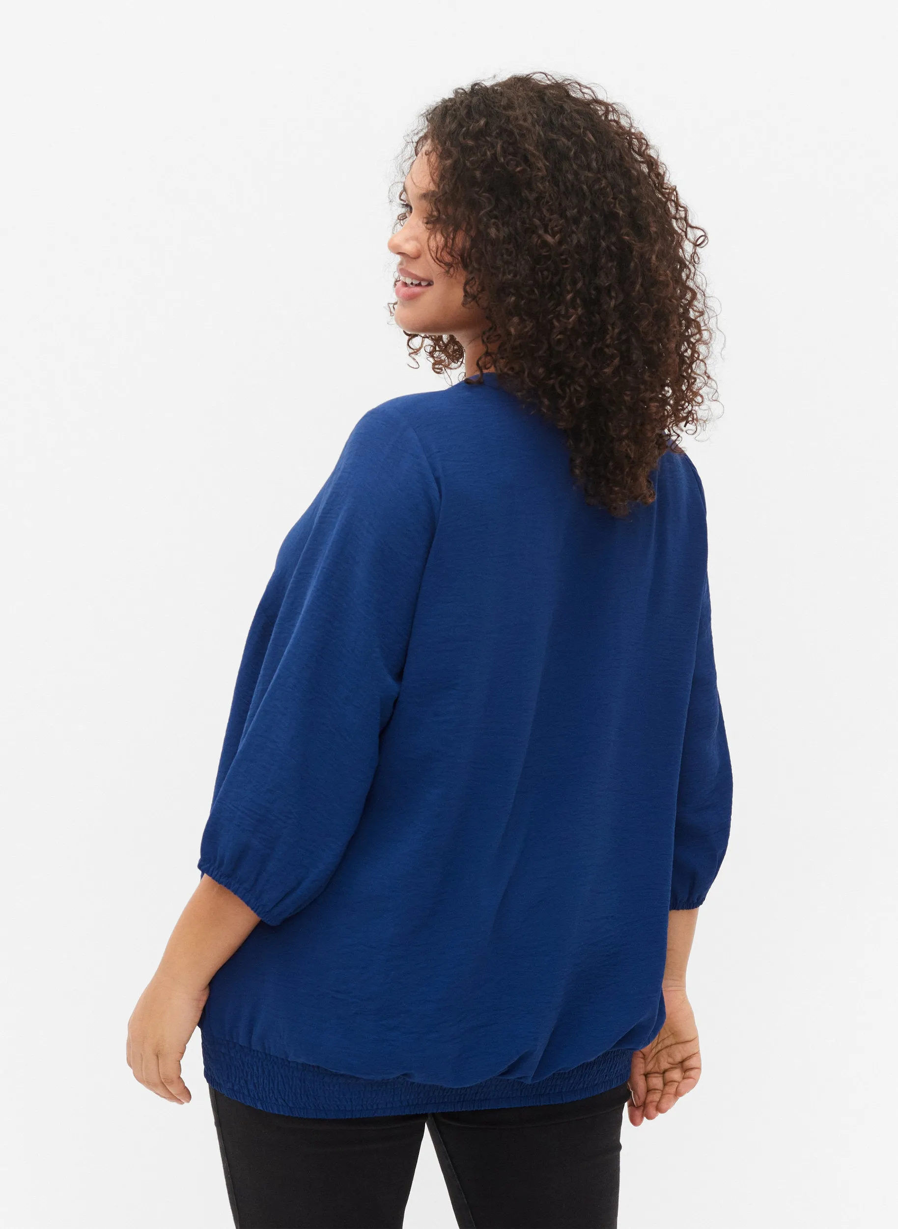 Zizzi Fikka Blue Blouse