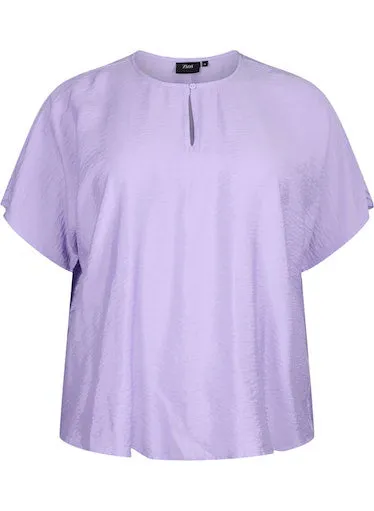 Zizzi Kam Violet Top